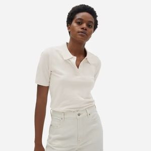Everlane Organic Cotton Pique Polo